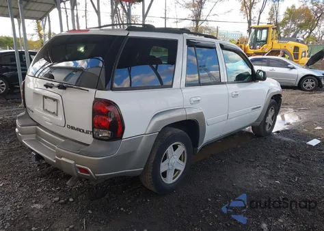 2003 Chevrolet Trailblazer Ltz from USA, damaged, VIN 1GNDT13S432338335
